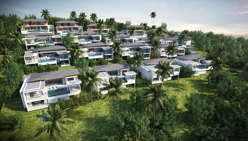 Suay Baanpak Villas Samui Site Render