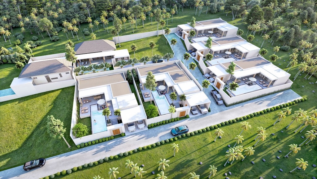 The White Lotus Villas Koh Samui Site Render