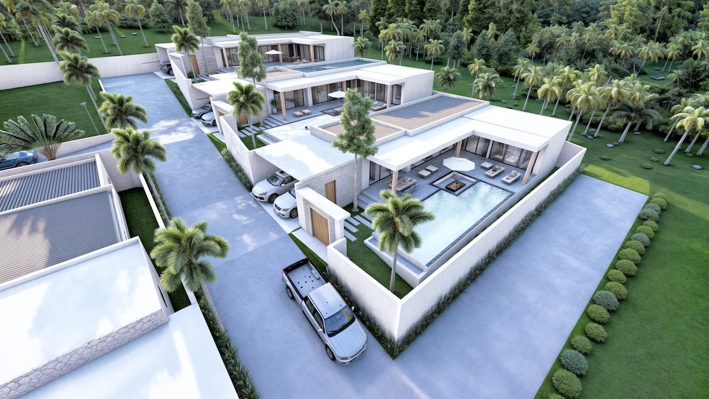 The White Lotus Villas Koh Samui Site Render