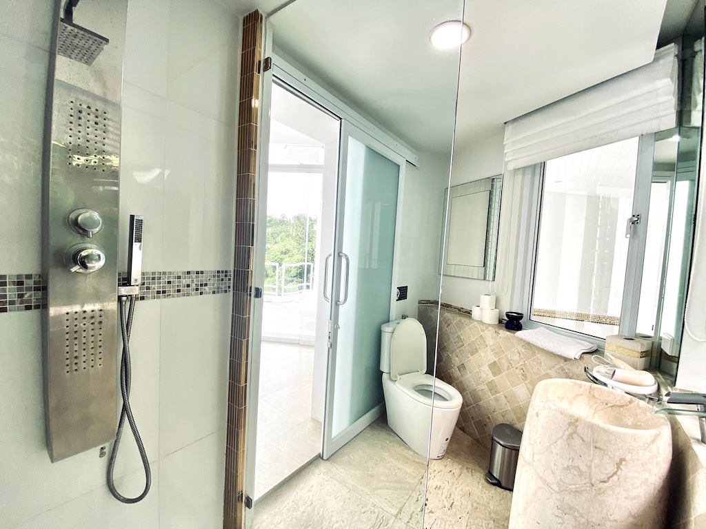 Koh Samui Chaweng Noi Sea View Property Bathroom