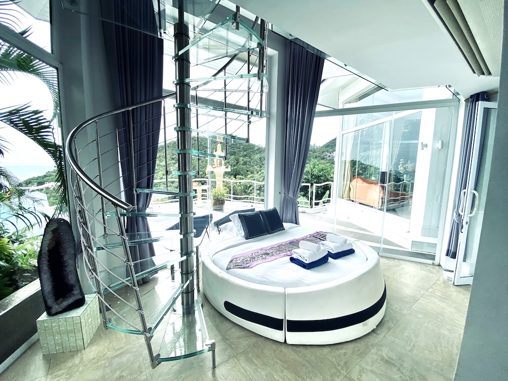 Koh Samui Chaweng Noi Sea View Property Bedroom