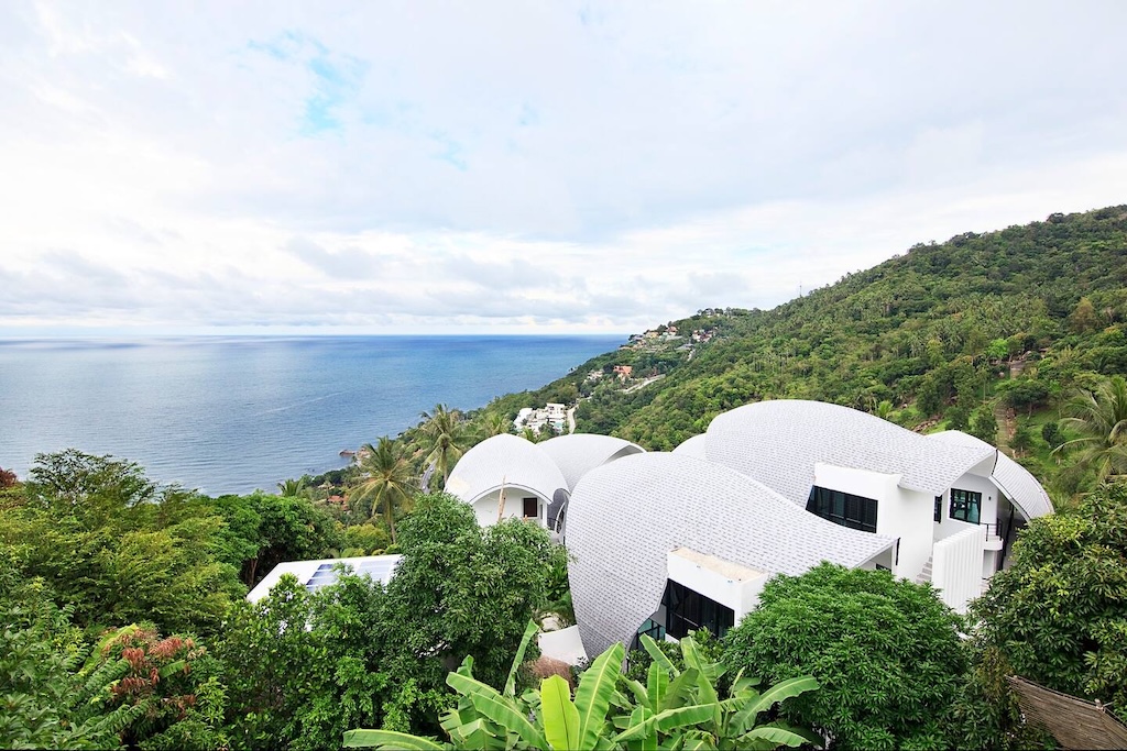 Koh Samui Chaweng Noi Sea View Property Rooftops