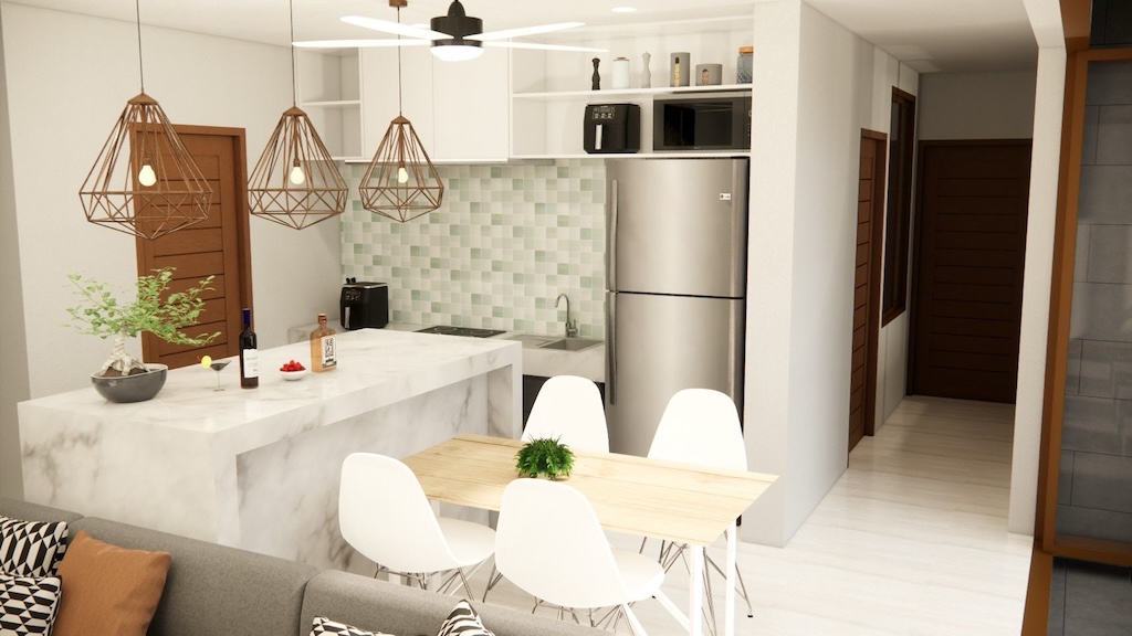 Koh Samui Plai Laem Villas For Sale Kitchen