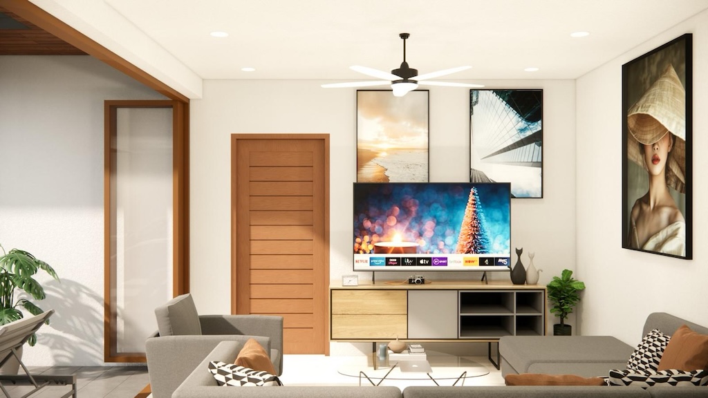 Koh Samui Plai Laem Villas For SAle Lounge