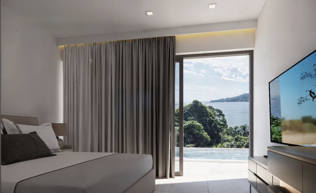 Koh Samui Sea View Property For Sale Bedroom
