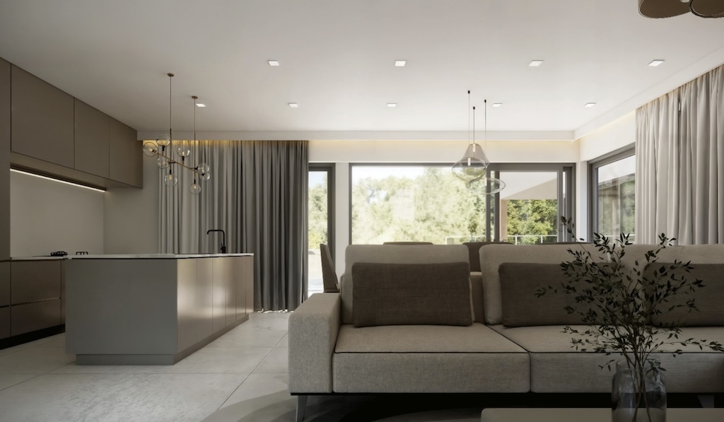 Koh Samui Sea View Property For Sale Lounge