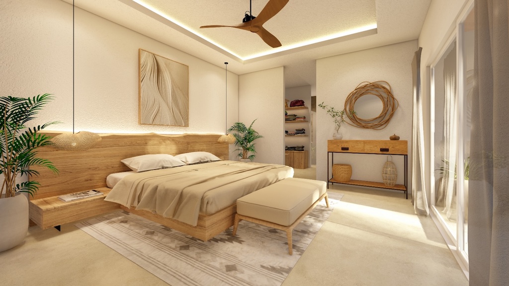 Palmelia Residence Koh Samui BEdroom