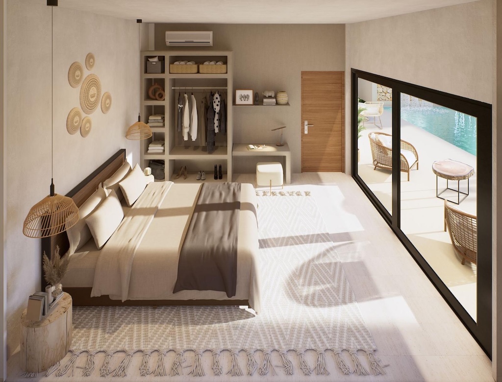 Siam Harmony Residence Koh Samui Bedroom