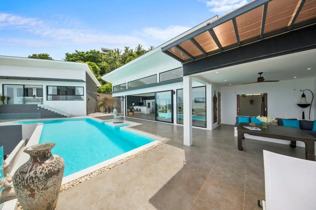 Ko Samui Sea View Property For Sale Terrace
