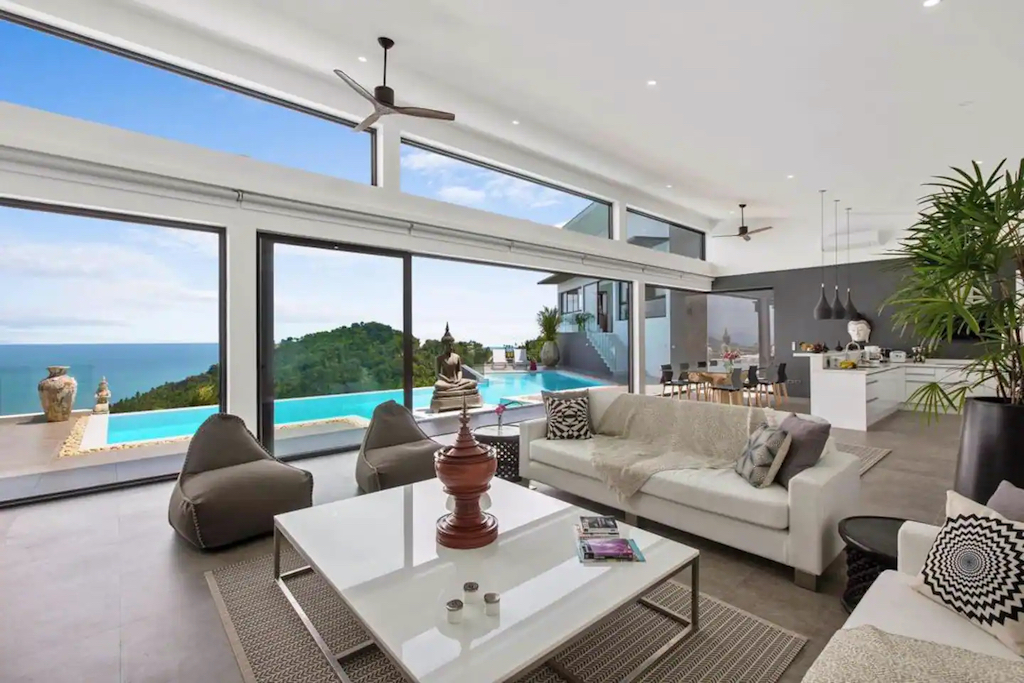 Ko Samui Sea View Property For Sale Lounge