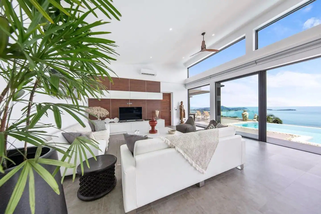 Ko Samui Sea View Property For Sale Lounge