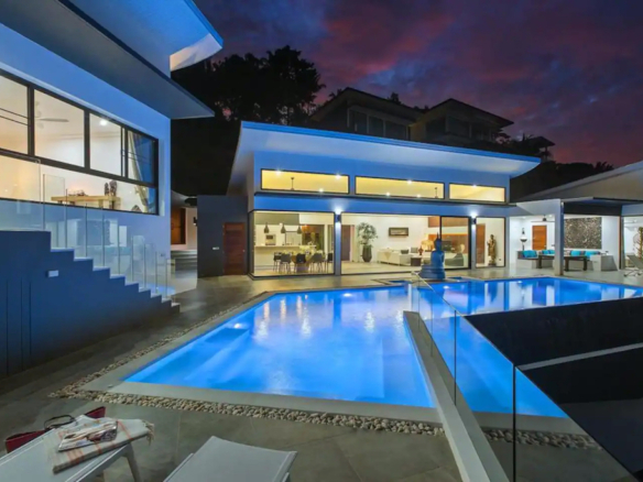 Ko Samui Sea View Property For Sale Night