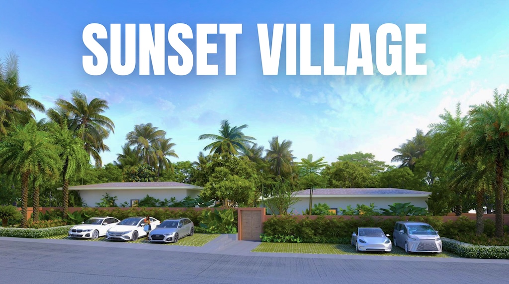 Sunset Village Villas Plai laem Parking Area