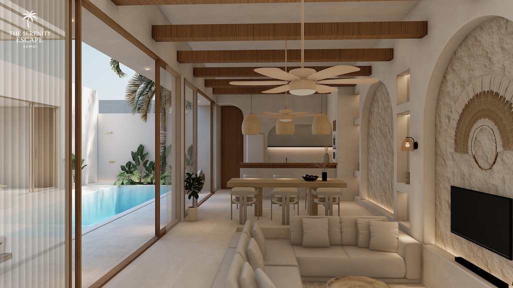 The Serenity Escape Maenam Villas Interior