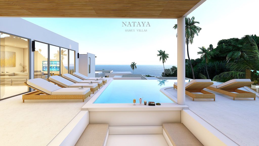 5-Bedroom Villas At Nataya Samui Outdoor Seating