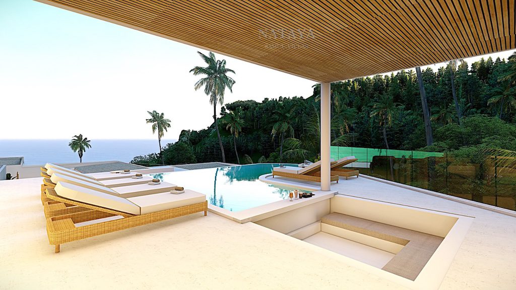 5-Bedroom Villas At Nataya Samui Outdoor Terrace