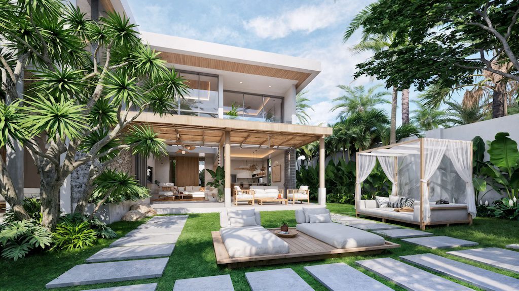 Chandara Choeng Mon Outdoor Seated Area