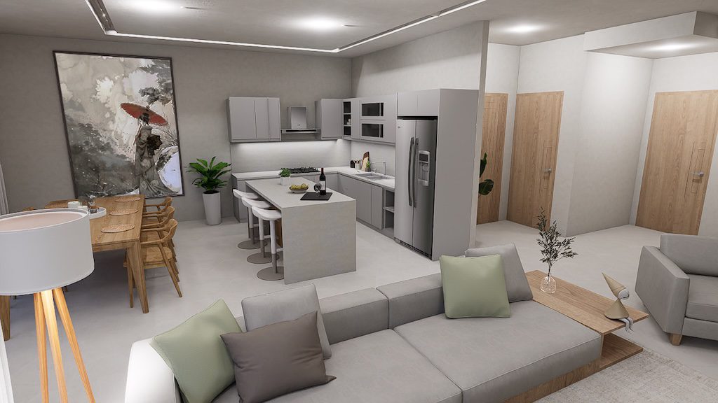 The Cape Pool Villas Living Area