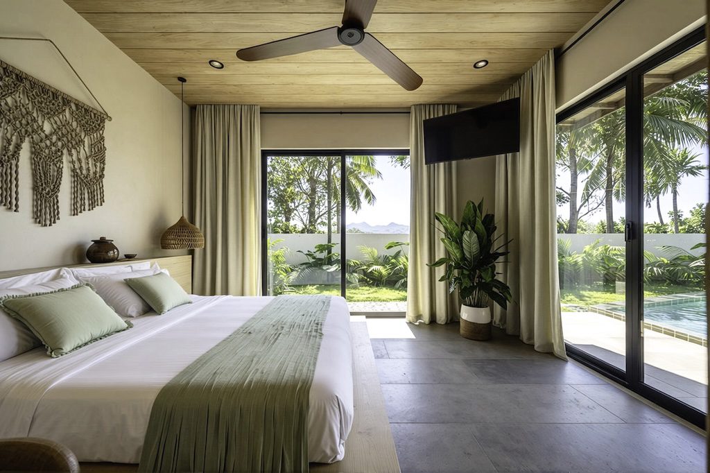 Verdant Maenam 4-Bed Villas Bedroom