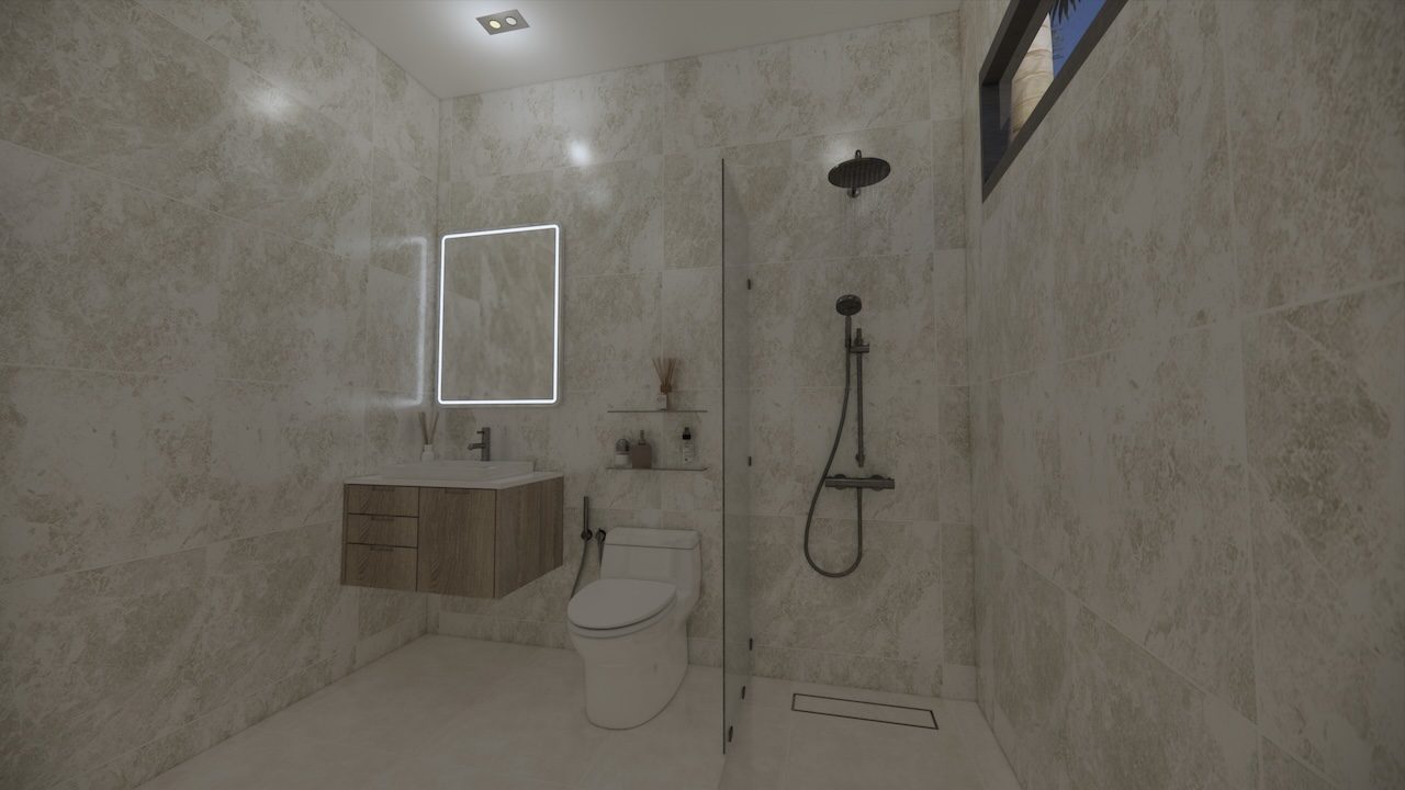 Aelora Residence 3-Bedroom Villas Aelora Residence 3-Bedroom Villas Bathroom Shower