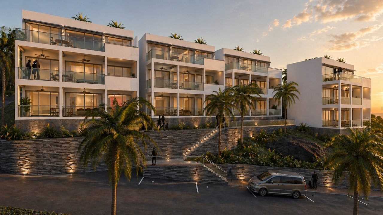 Crystal Bay View Residence Site Render