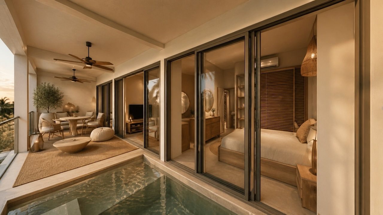Crystal Bay View Residence Balcony
