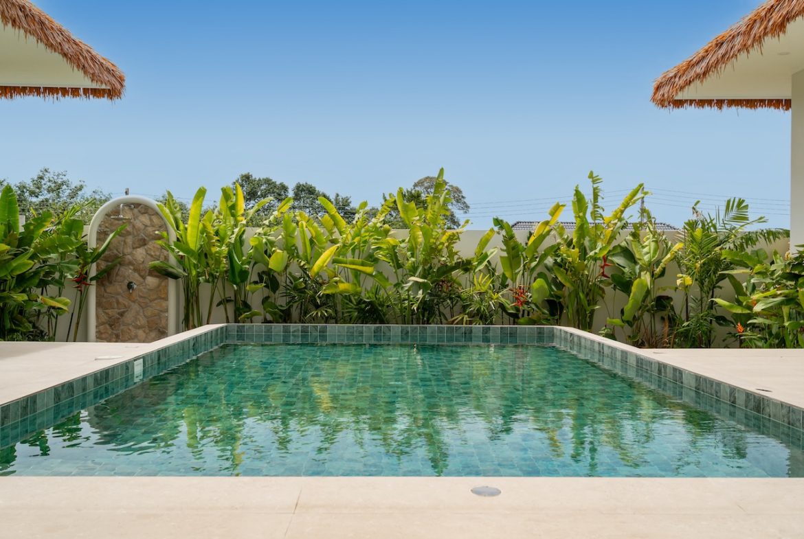 3-Bed Residences At Thara Tropical Villas Swimming Pool