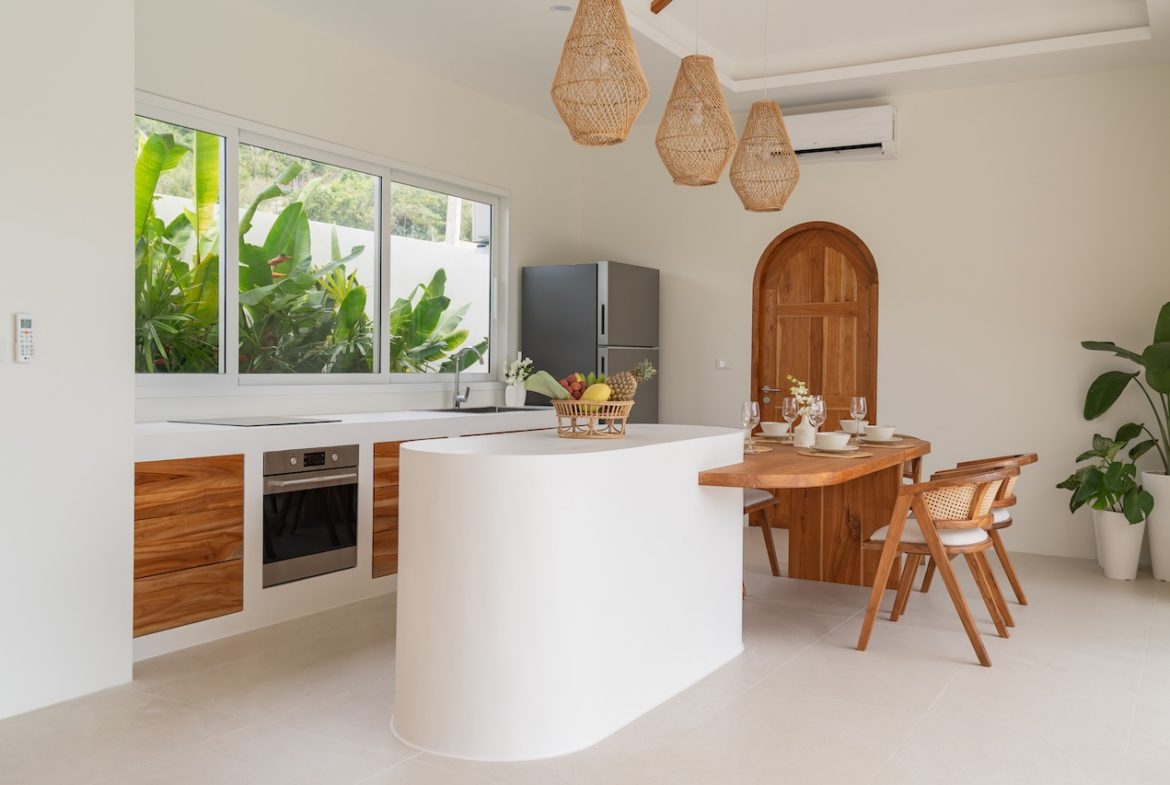 3-Bed Residences At Thara Tropical Villas Kitchen