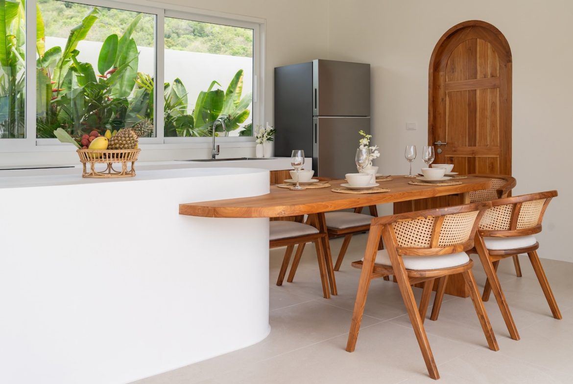 3-Bed Residences At Thara Tropical Villas Table