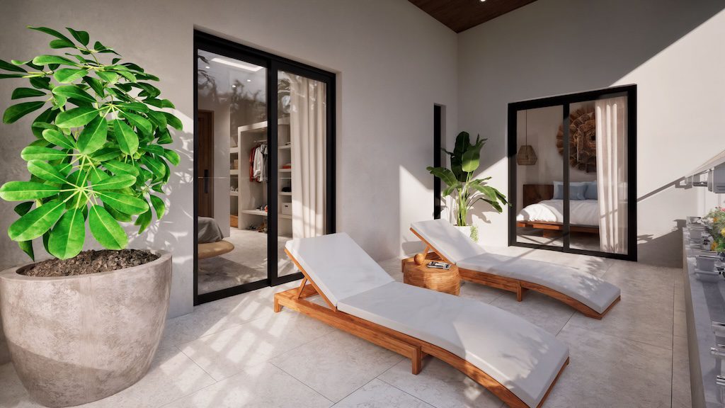 Baan Dao Residence Sun Loungers
