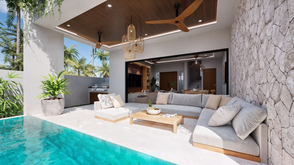 Baan Dao Residence Outdoor Covered Terrace