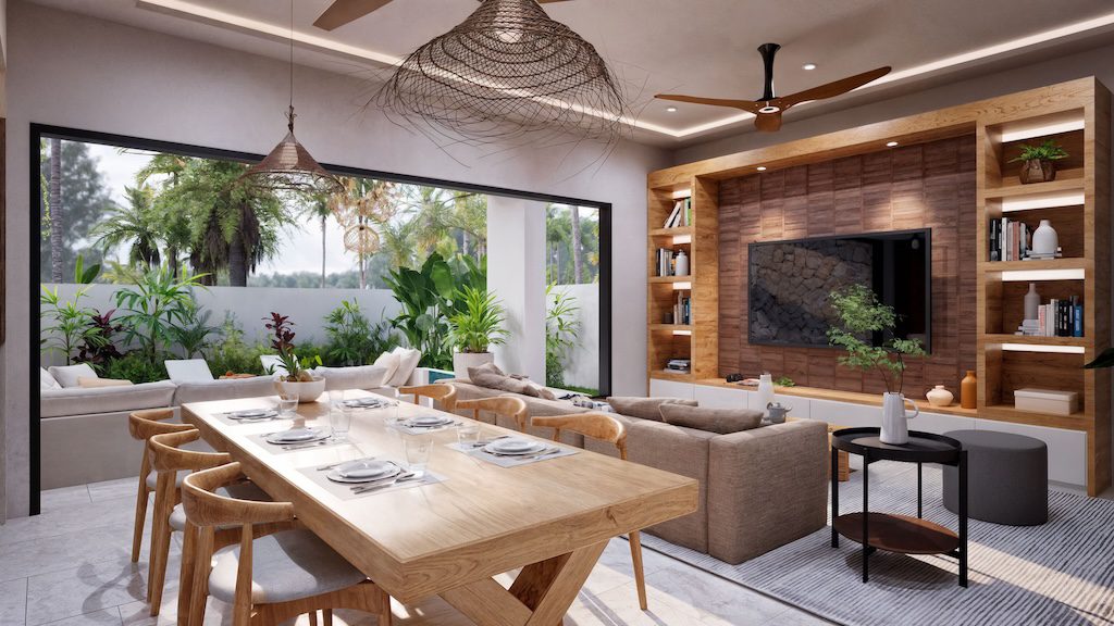 Baan Dao Residence Living Area
