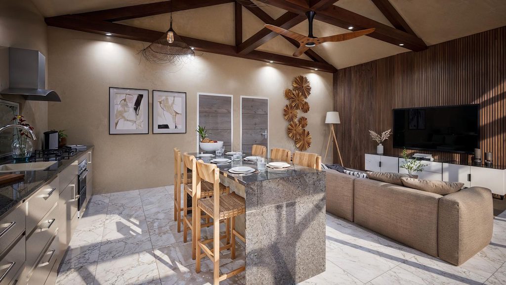 Baan Dao Residence Maenam Kitchen