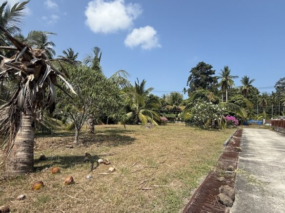 Baan Kao Land Plot For Sale In Koh Samui