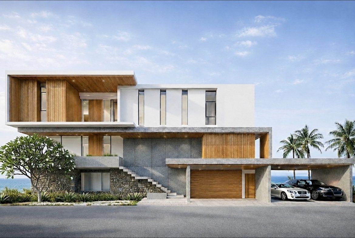 Ban Tai Sea View Villa Rear