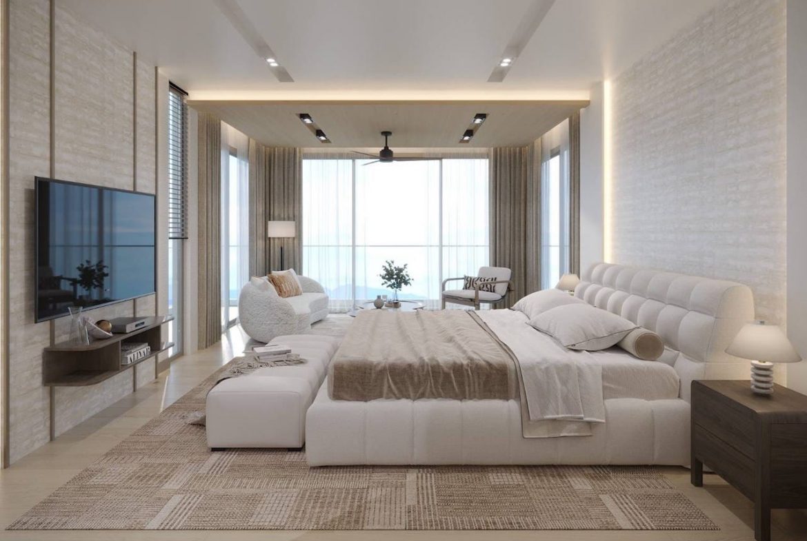 Ban Tai Sea View Villa Bedroom