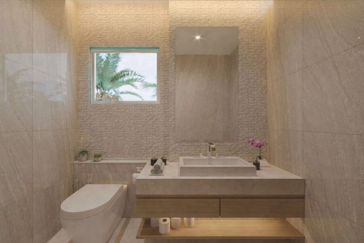 Ban Tai Sea View Villa Ban Tai Sea View Villa Bathroom