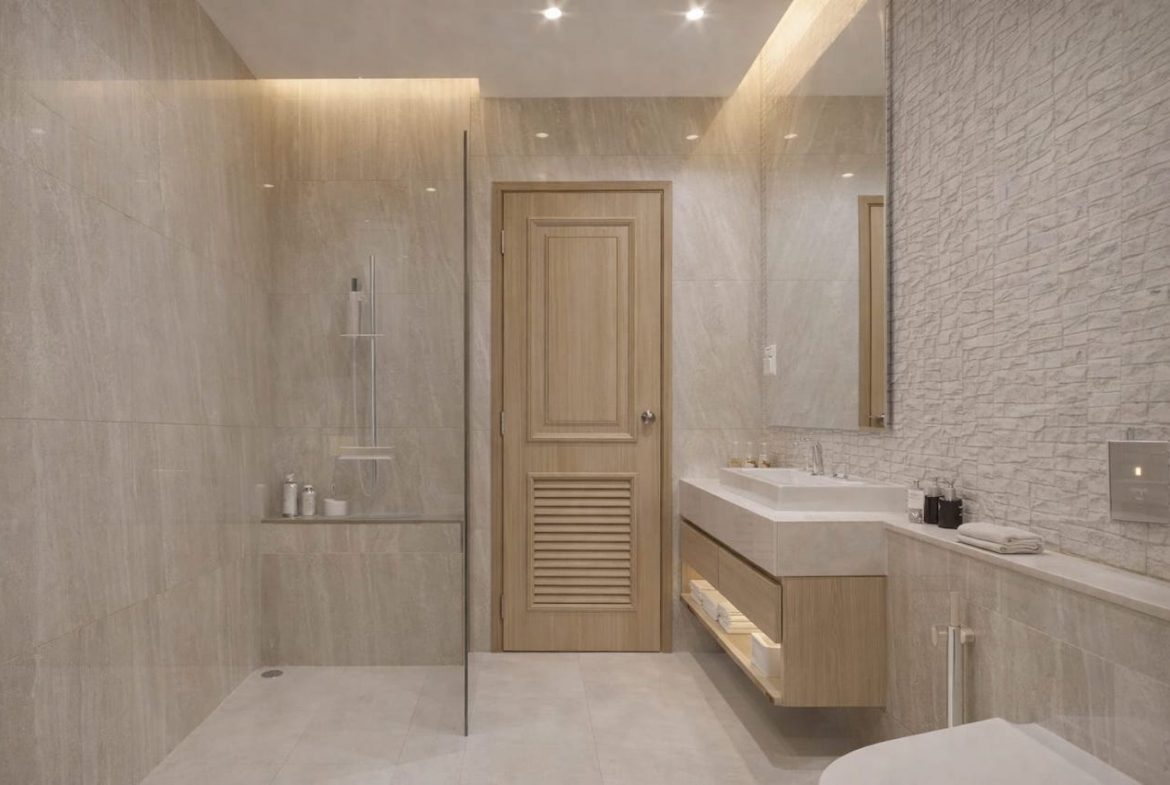 Ban Tai Sea View Villa Bathroom