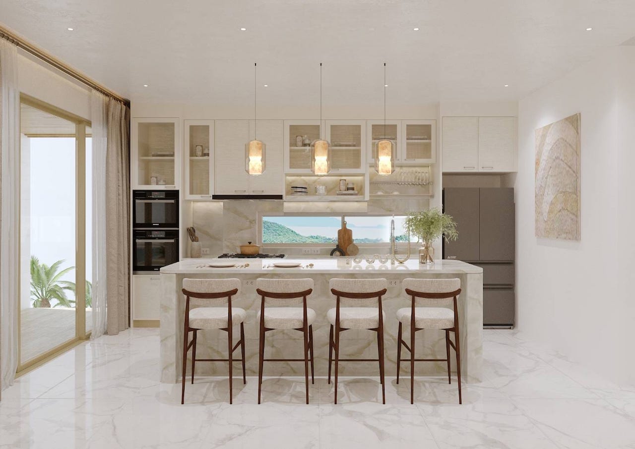 Ban Tai Sea View Villa Ban Tai Sea View Villa Kitchen