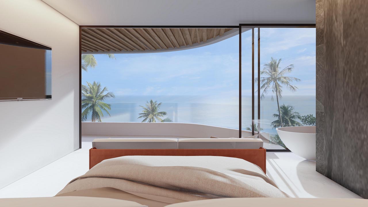 Bang Po Property Koh Samui Bedroom View