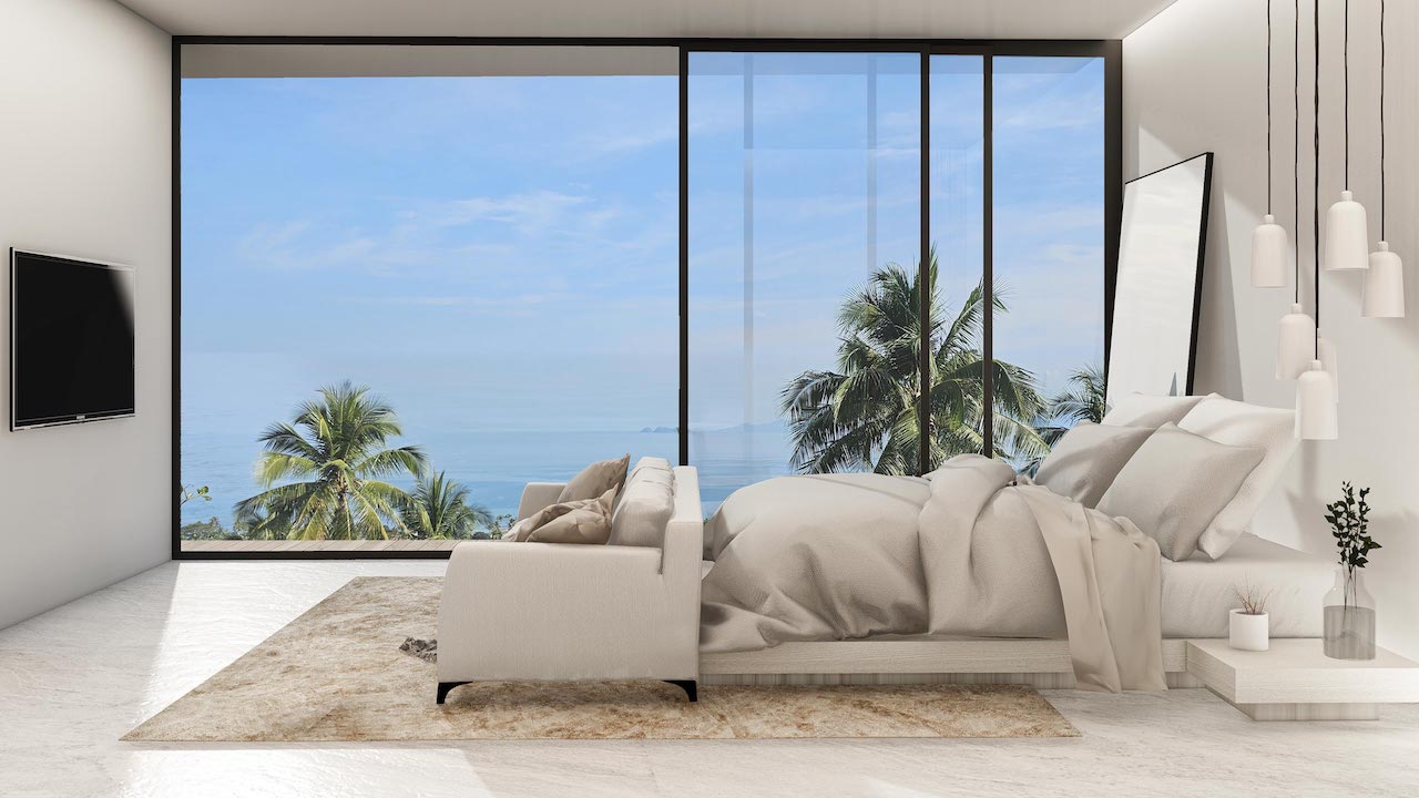 Bang Po Property Koh Samui Bedroom