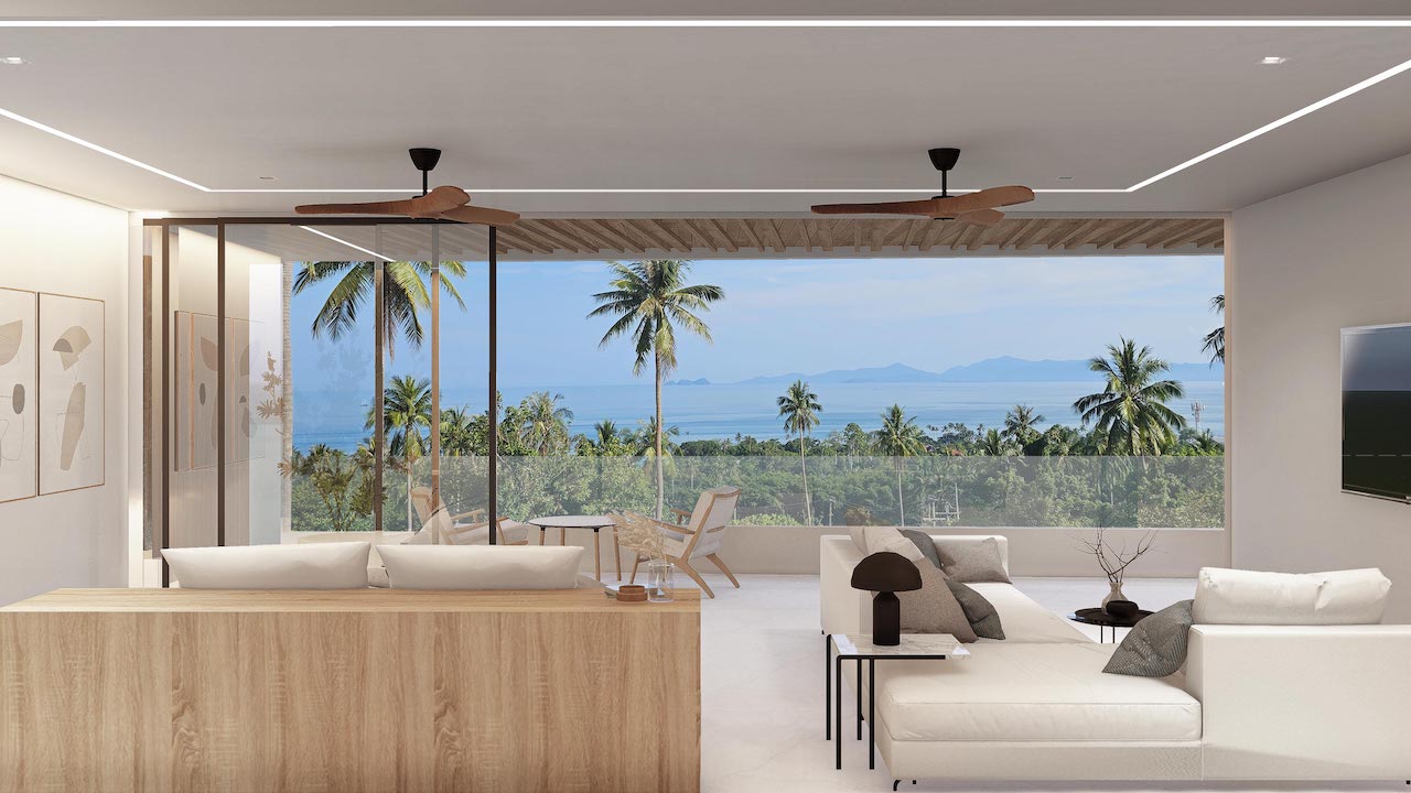 Bang Po Property Koh Samui Living