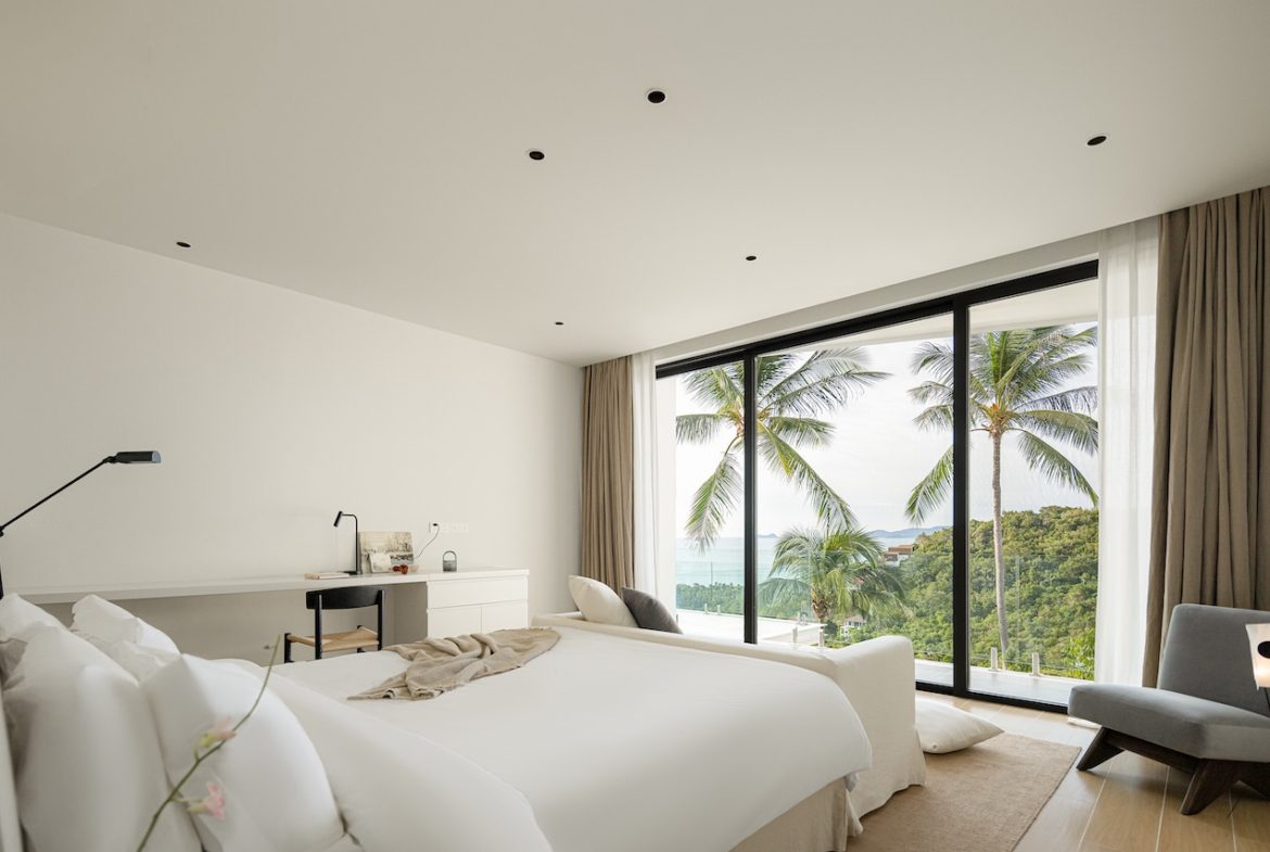 Bang Po Sea View Villa Bedroom