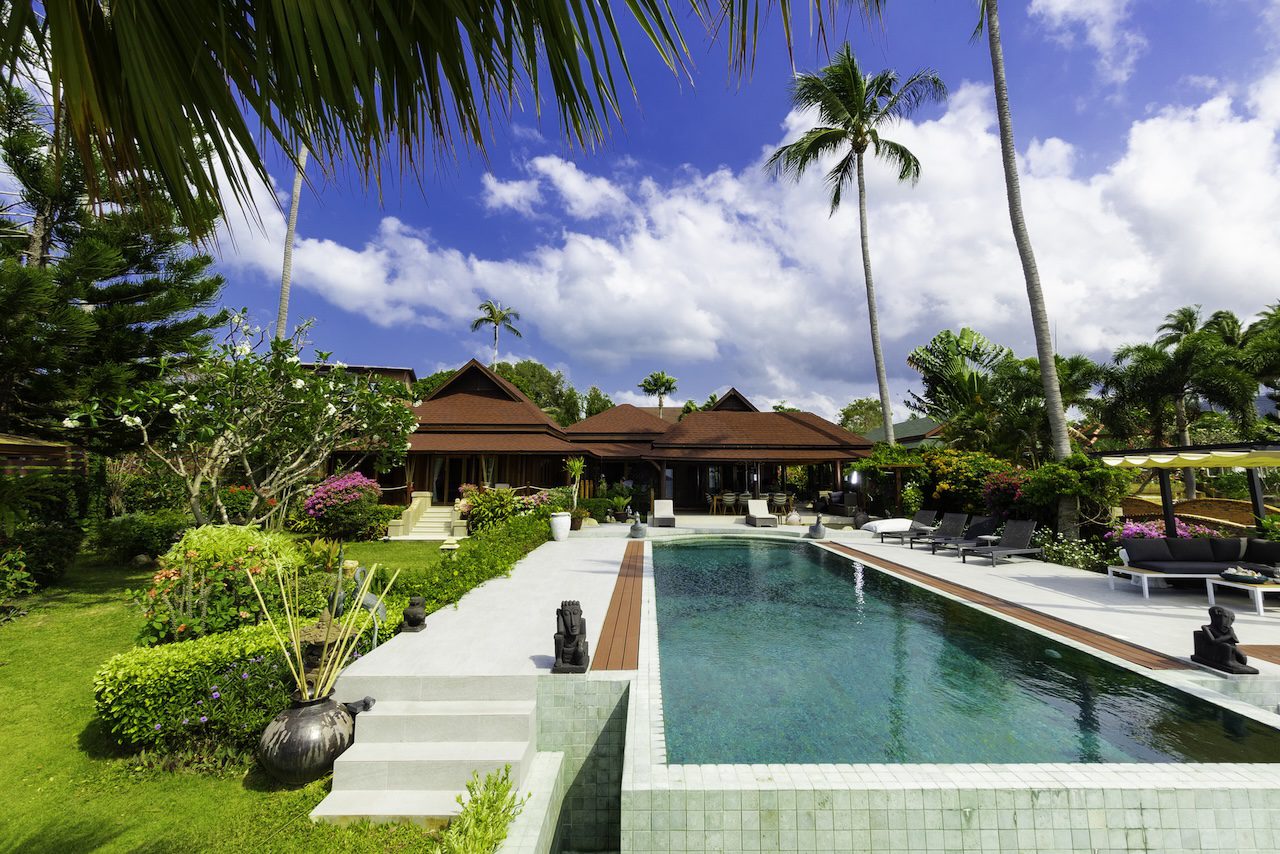 Beachfront Property For Sale In Koh Samui Beach Property For Sale In Koh Samui Outdoor Area