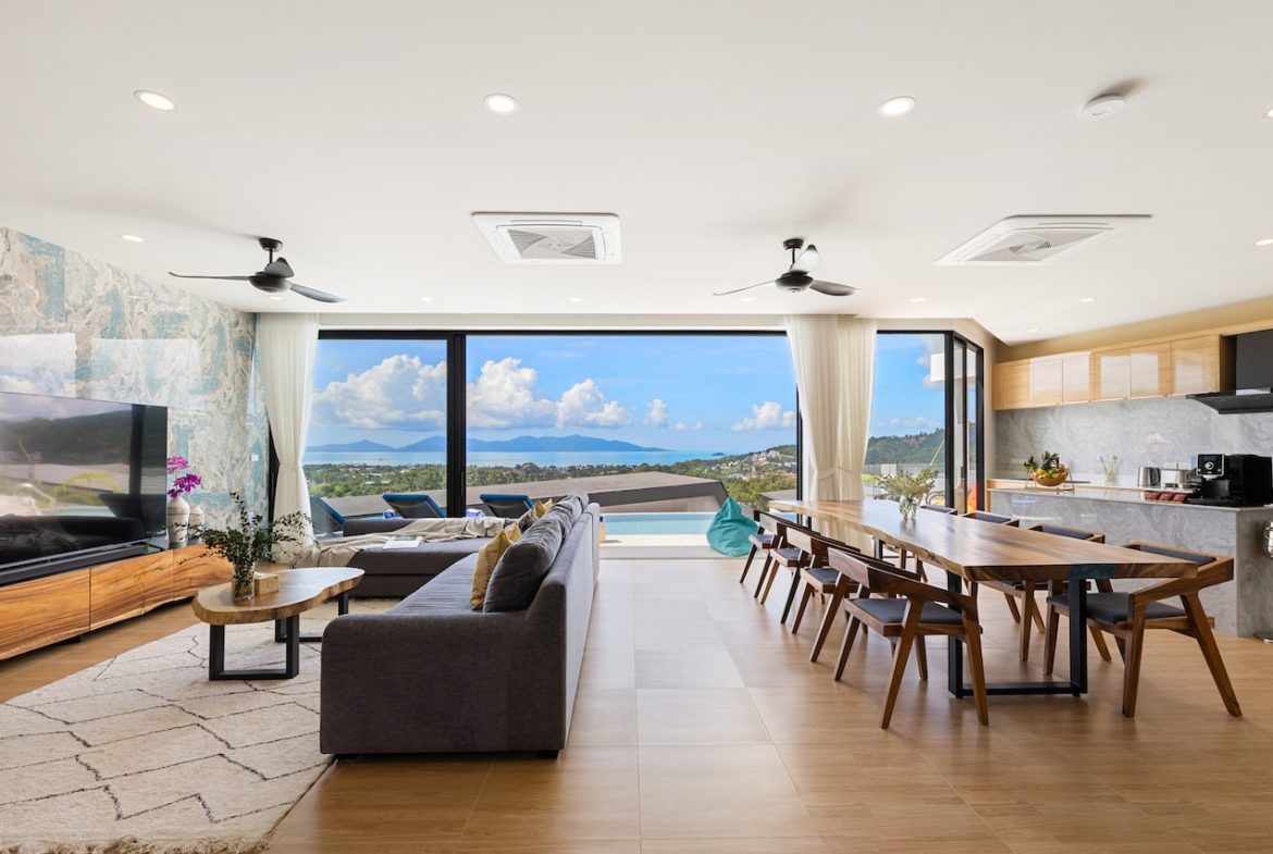 Blue Pearl Villa Living Area