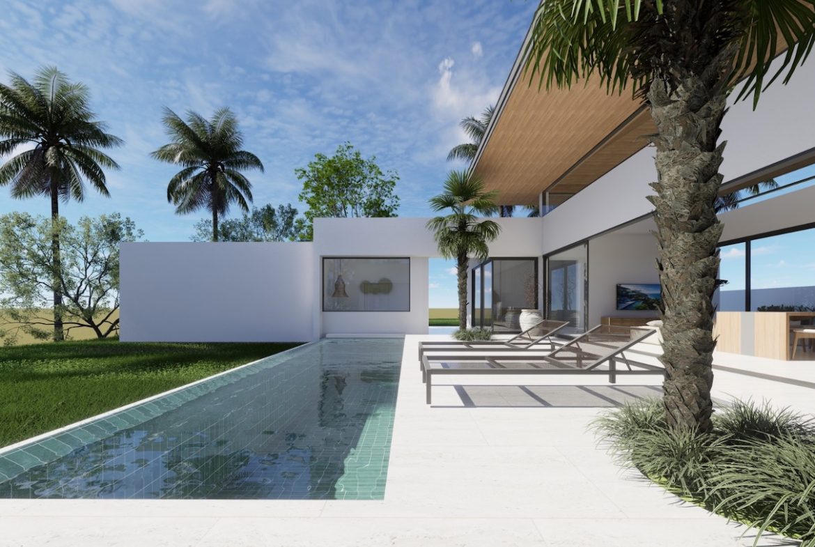 Bocami Villas Bangrak Poolside Terrace