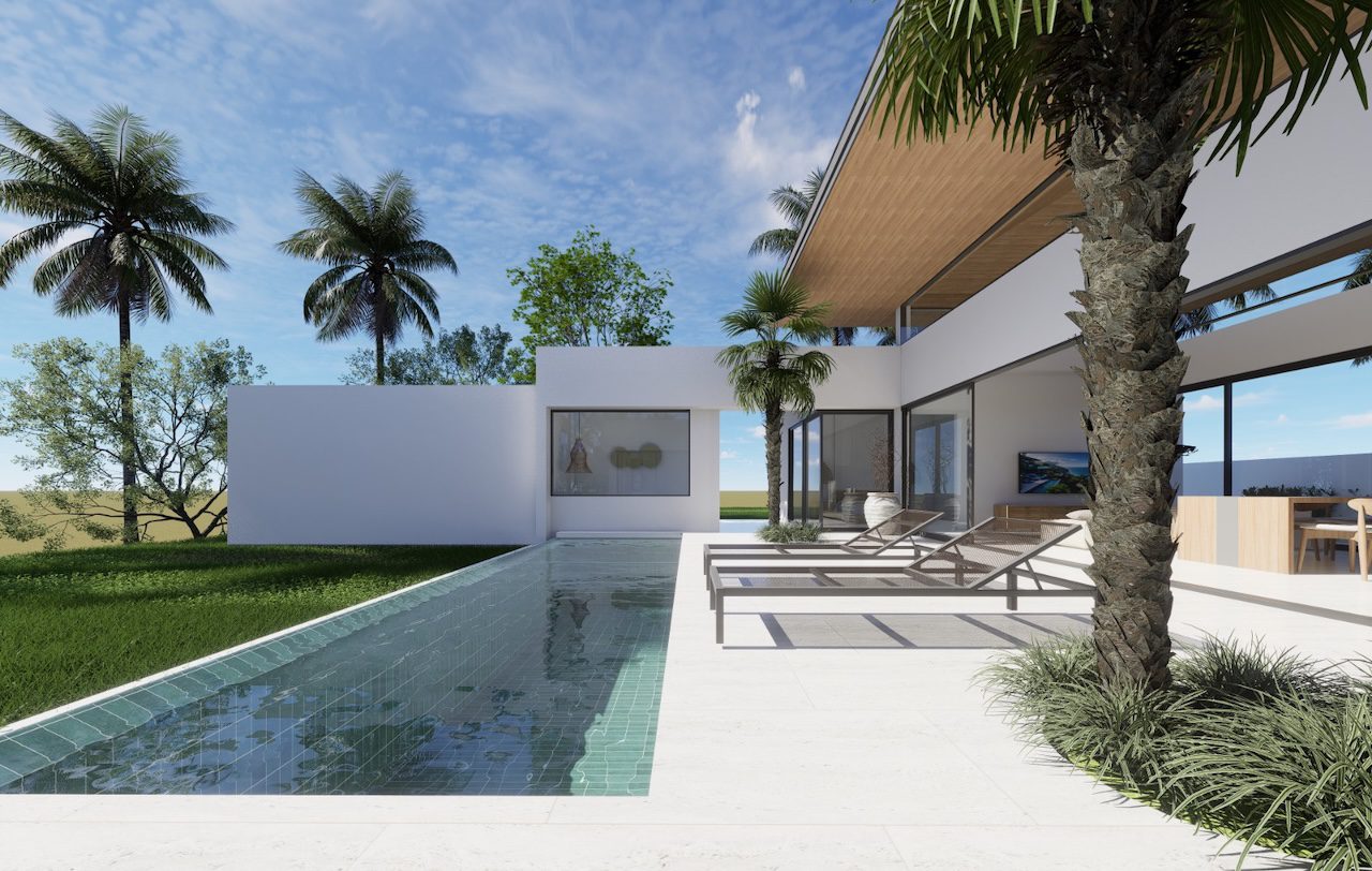 Bocami Villas Bangrak Poolside Terrace