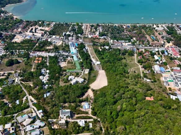 Bophut Development Land With Sea Views Aerial