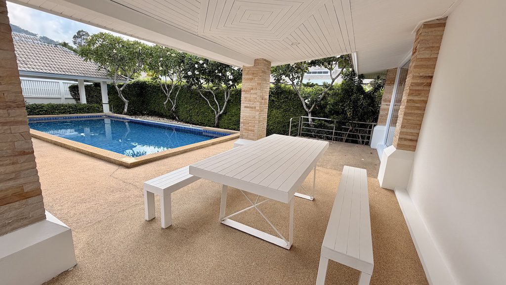 Bophut Residence Longterm Villa Rental Covered Terrace