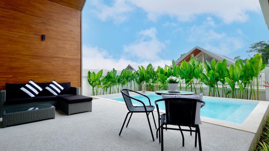 Chaweng Longterm Villa Rental Sun Terrace